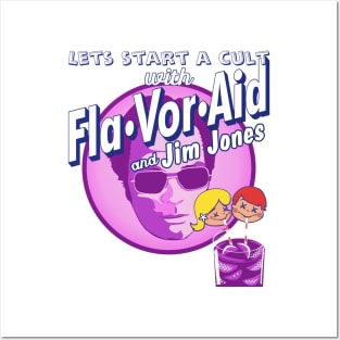 Jim Jones Flavor Aid Posters and Art